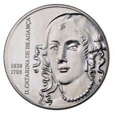 Portugal 5€ D. Catarina de Bragança 2016
