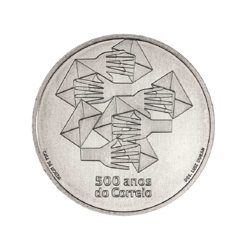 Portugal 5€ 500 anos Correios 2020
