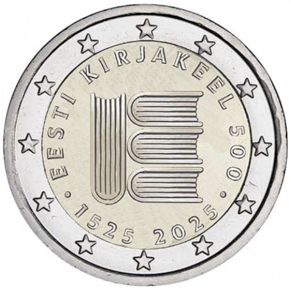 Estónia 500 Anos da Linguagem Escrita Estoniana 2025