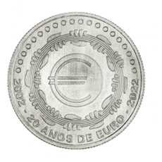 Portugal 5€ 20 anos do Euro 2022