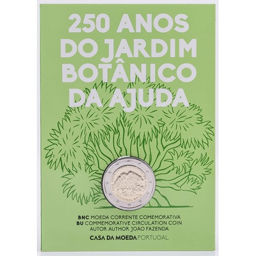 Portugal 2€ Jardim Botânico 2018 BNC