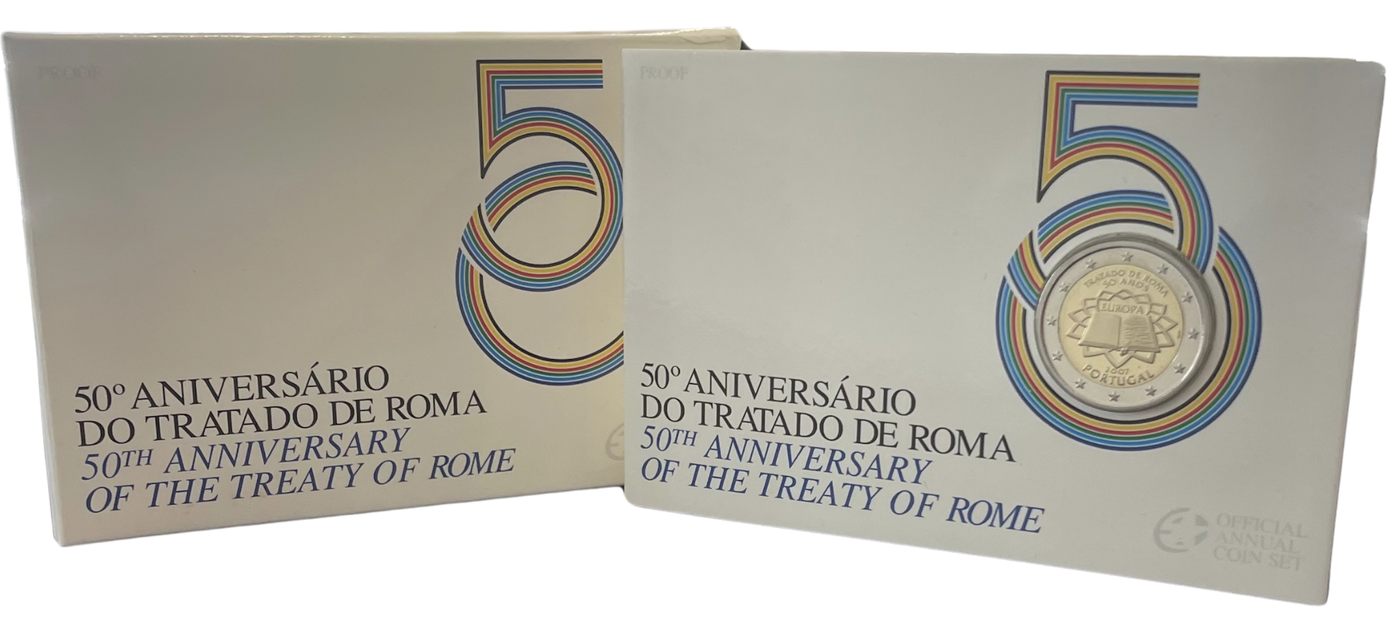 Portugal 2€ Tratado de Roma 2007 Proof 