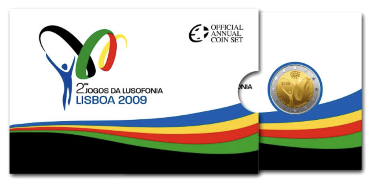 Portugal 2€ Lusofonia 2009 Proof 