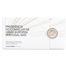 Portugal 2€ Presidência do Conselho Europeu 2021 Proof
