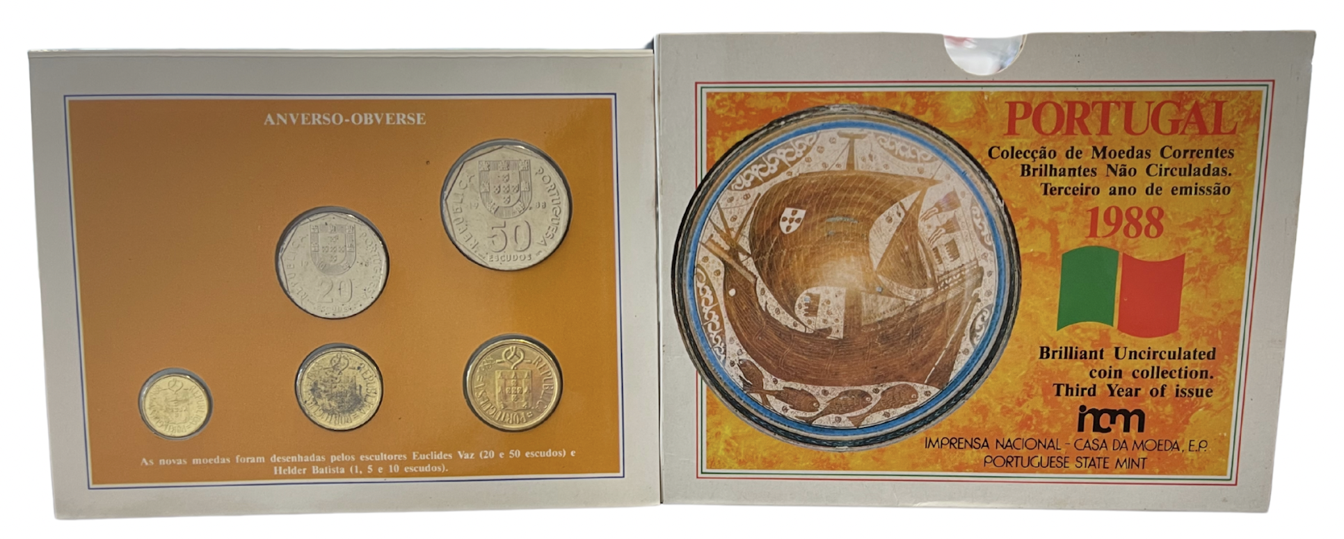 Portugal BNC 1988 - Escassa 