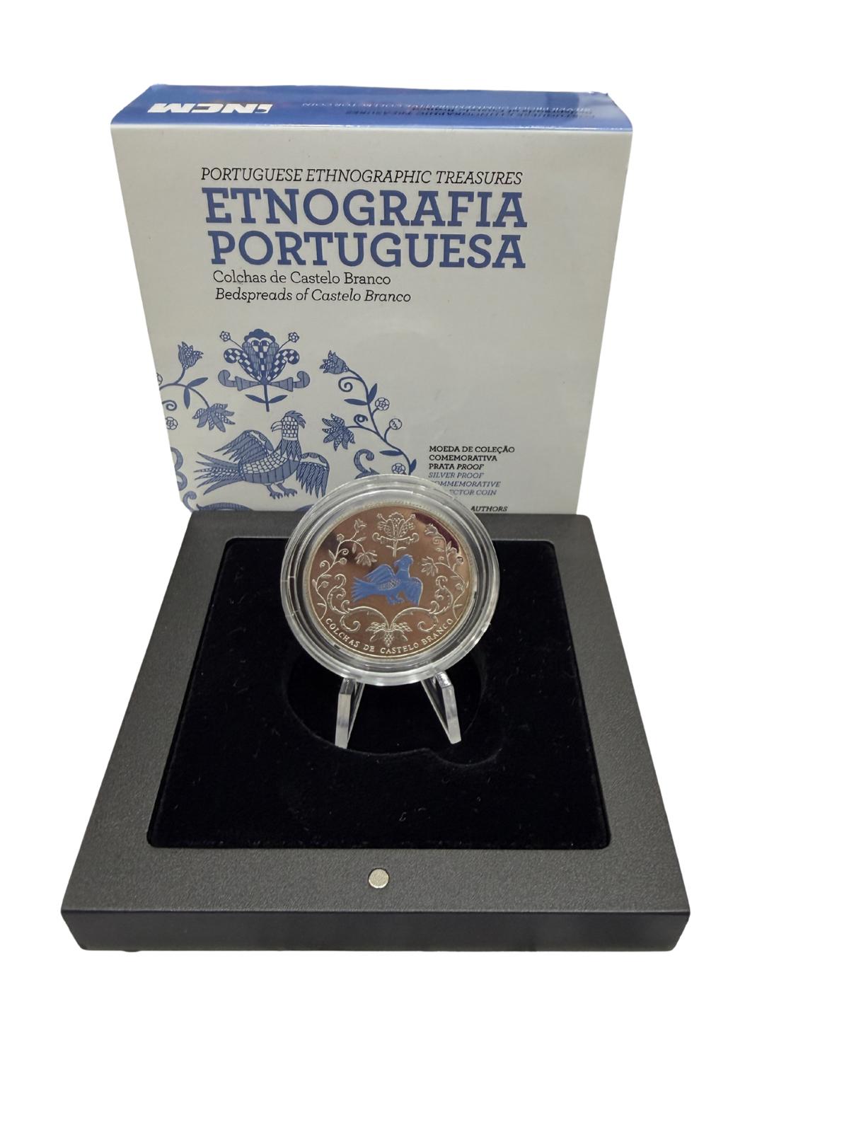 Portugal 2,50€ Colchas de Castelo Branco 2015 Prata Proof