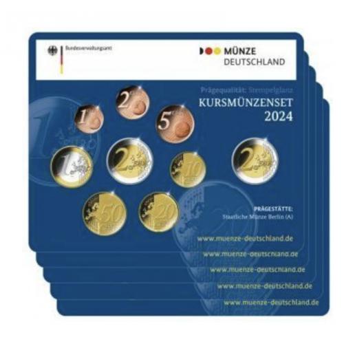 Alemanha Série Anual Proof 2024 (A,D,F,J,G)