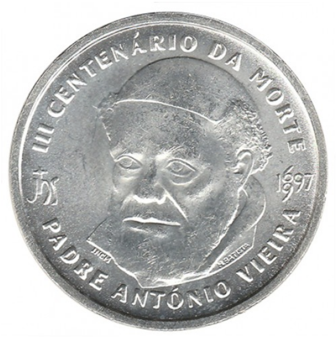 Portugal 500$00 III Centenário da Morte do Padre António Vieira 1997