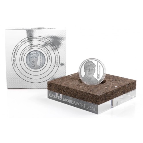 Portugal 5€ Aristides Sousa Mendes Prata Proof 2021
