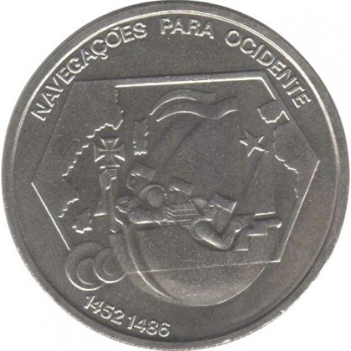 Portugal 200$00 - Navegações para Ocidente 1991