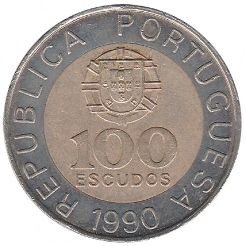 Portugal 100$00 1990