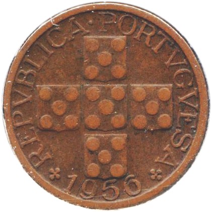 Portugal X Centavos 1956
