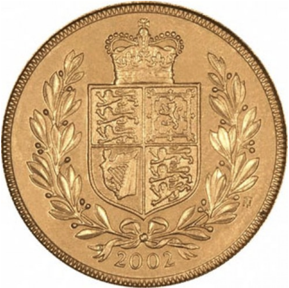 Libra Sovereign Isabel II 2002
