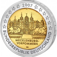 Alemanha 2€ Mecklenburg Vorpommern 2007