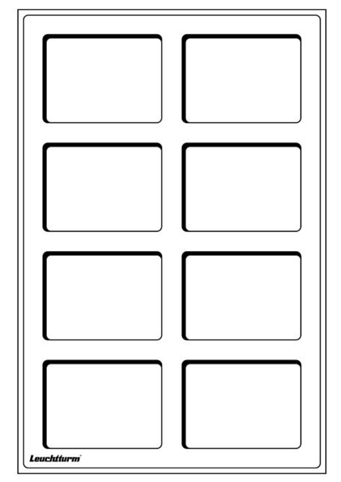 Tabuleiro de moedas em formato L 8 divisórias 