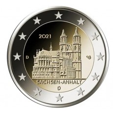 Alemanha 2€ Catedral de Magdeburg 2021
