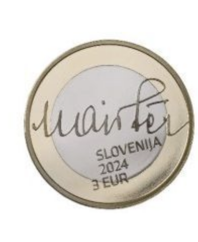 Eslovénia 3€ Rudolf Maister 2024