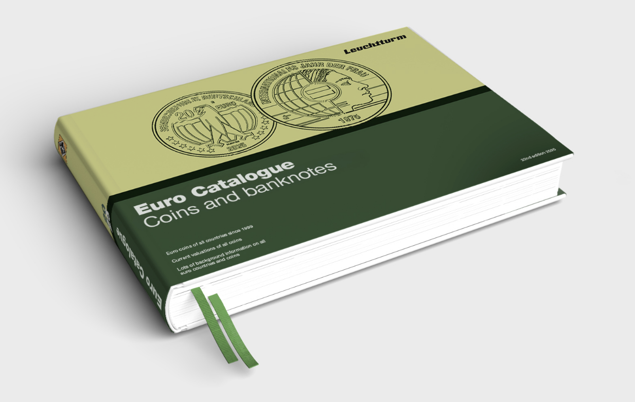 Euro Catálogo de Moedas e Notas 2025, Em língua inglesa