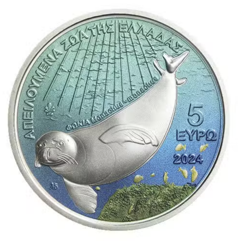 Grécia 5€ A Foca 2024