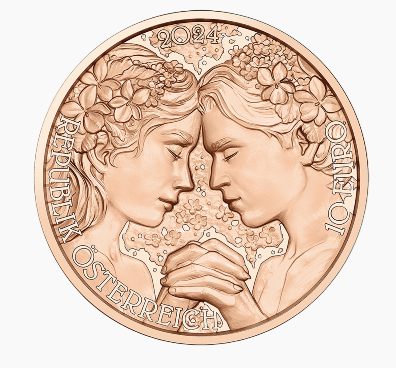 Áustria 10€ Violeta 2024