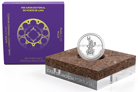 Portugal 7,50€ 900 Ano do Foral de Ponte de Lima 2025 Proof
