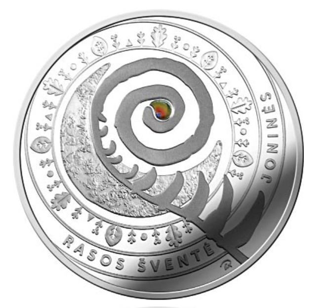 Lituânia 5€ Rasos 2018