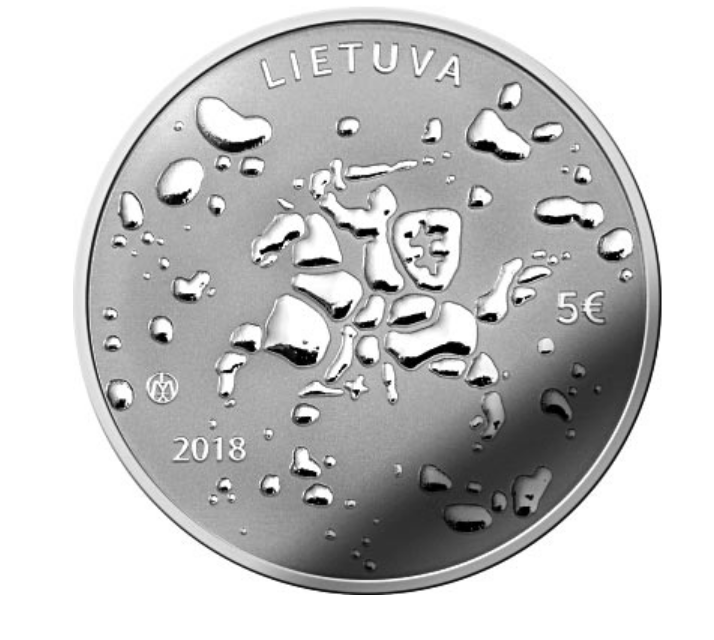 Lituânia 5€ Rasos 2018