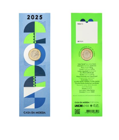 Portugal 1€ Comemoração 2025
