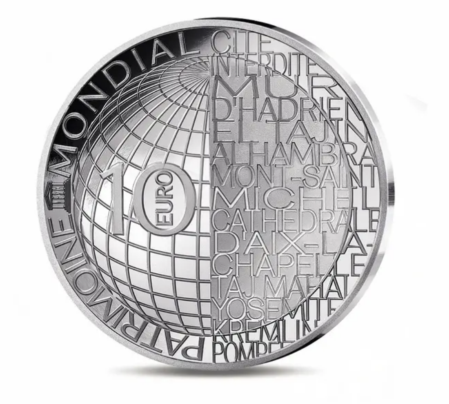 França 10€ Unesco Notre Dame 2025