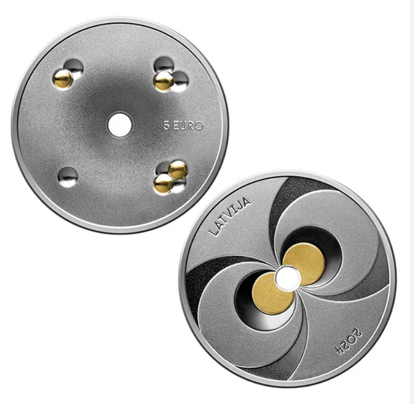 Letónia 5€ Energia 2024 