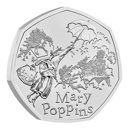 UK 50 Pences Mary Poppins CN 2025 