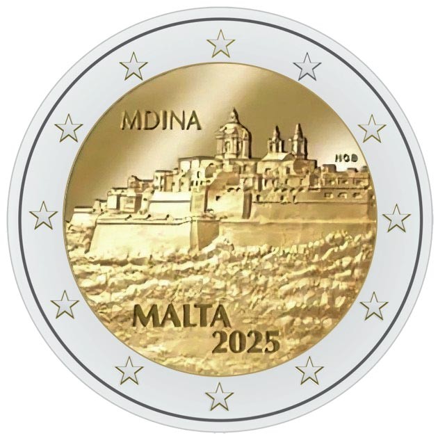 Mlata 2€ Cidade de Mdina 2025