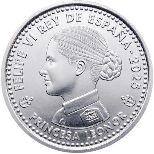 Espanha 40€ Navio Escola "Juan Sebastian  de El Cano Prata 2025