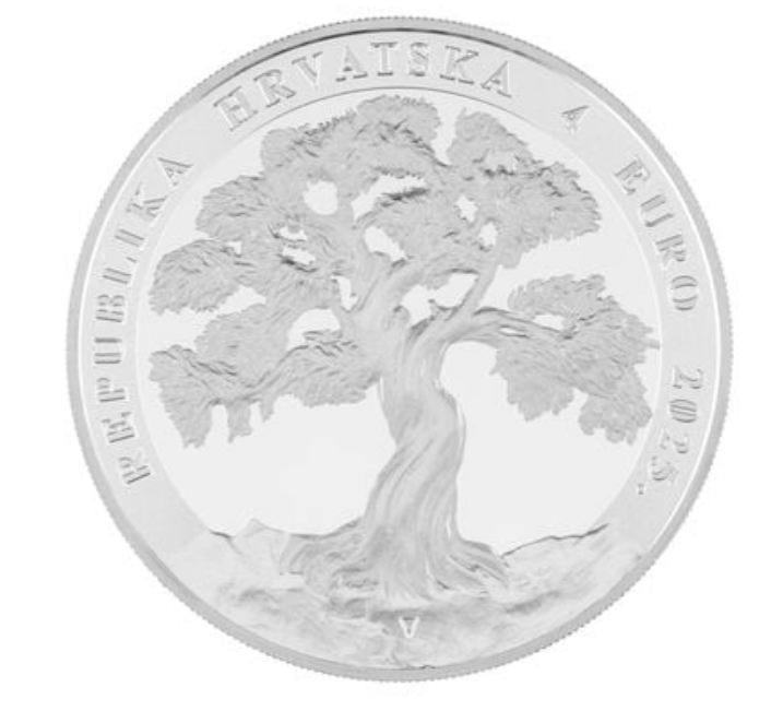 Croácia 4€ King Tomislav 2025