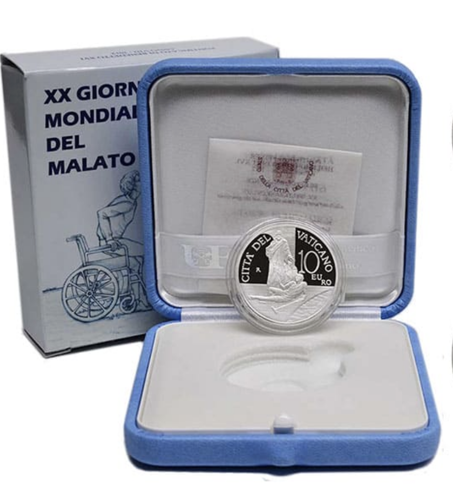 Vaticano 10€ Dia Mundial do Doente 2012 