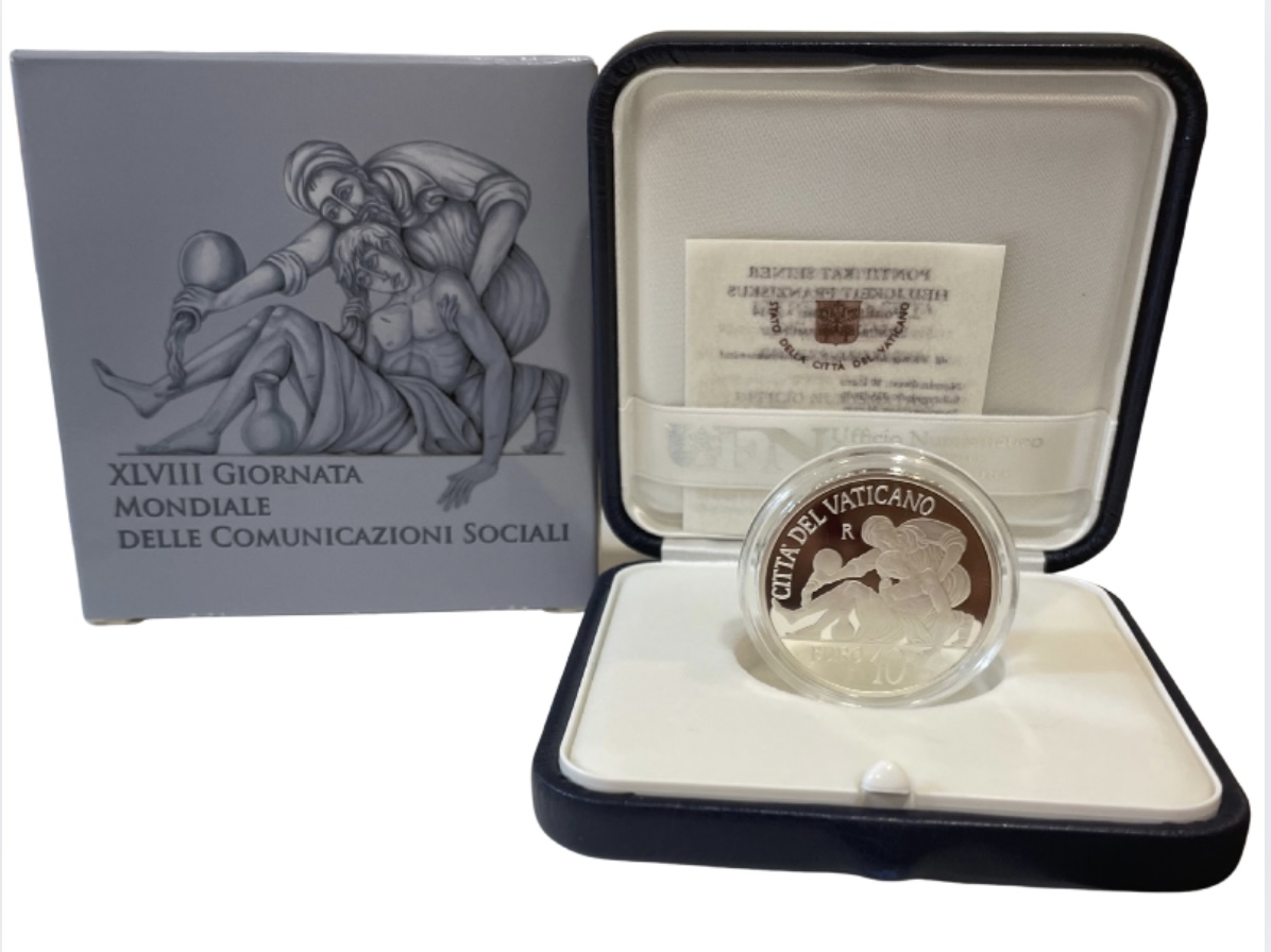 Vaticano 10€ Dia Mundial das Comunicações 2014