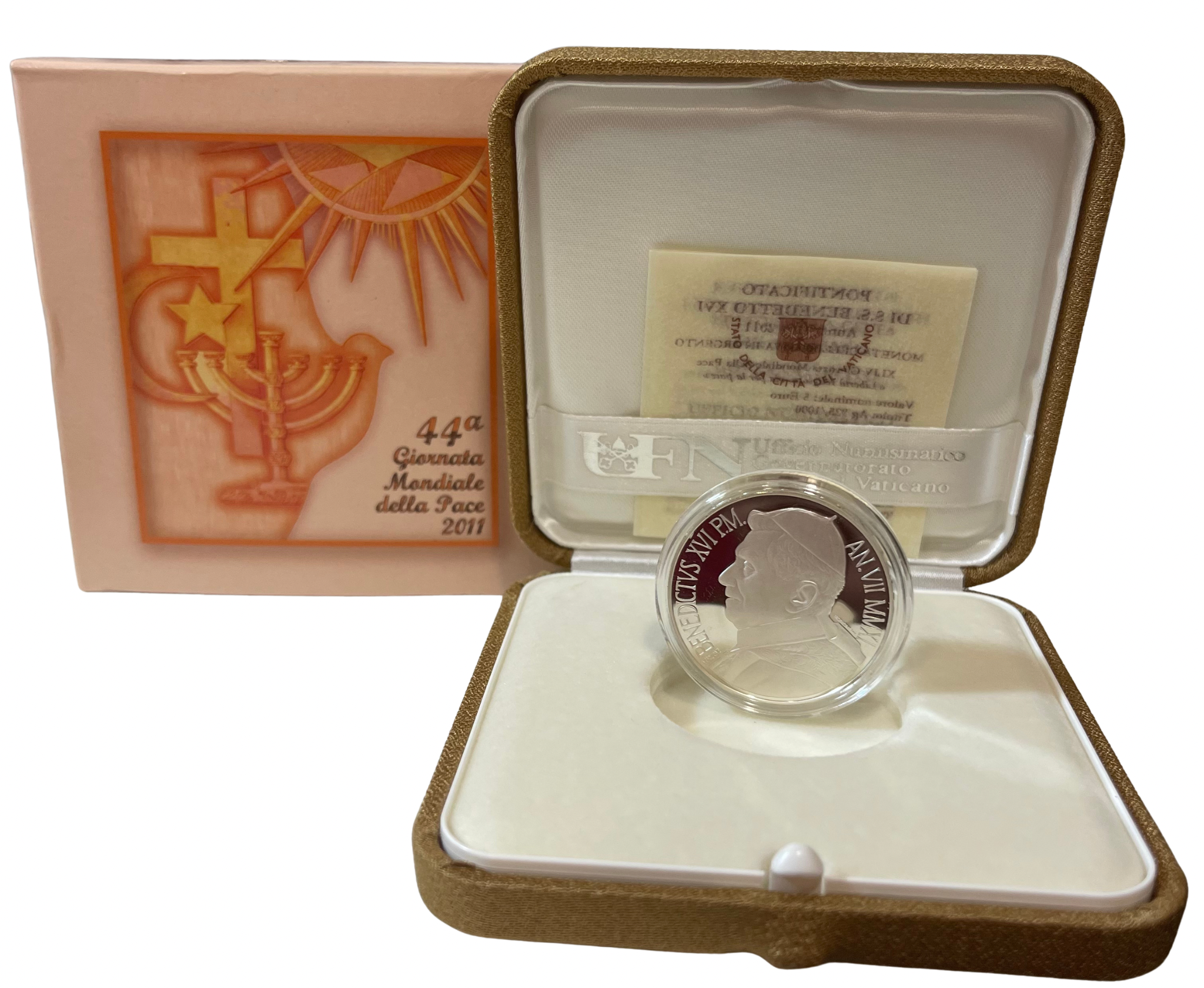 Vaticano 5€ Dia Mundial da Paz 2011