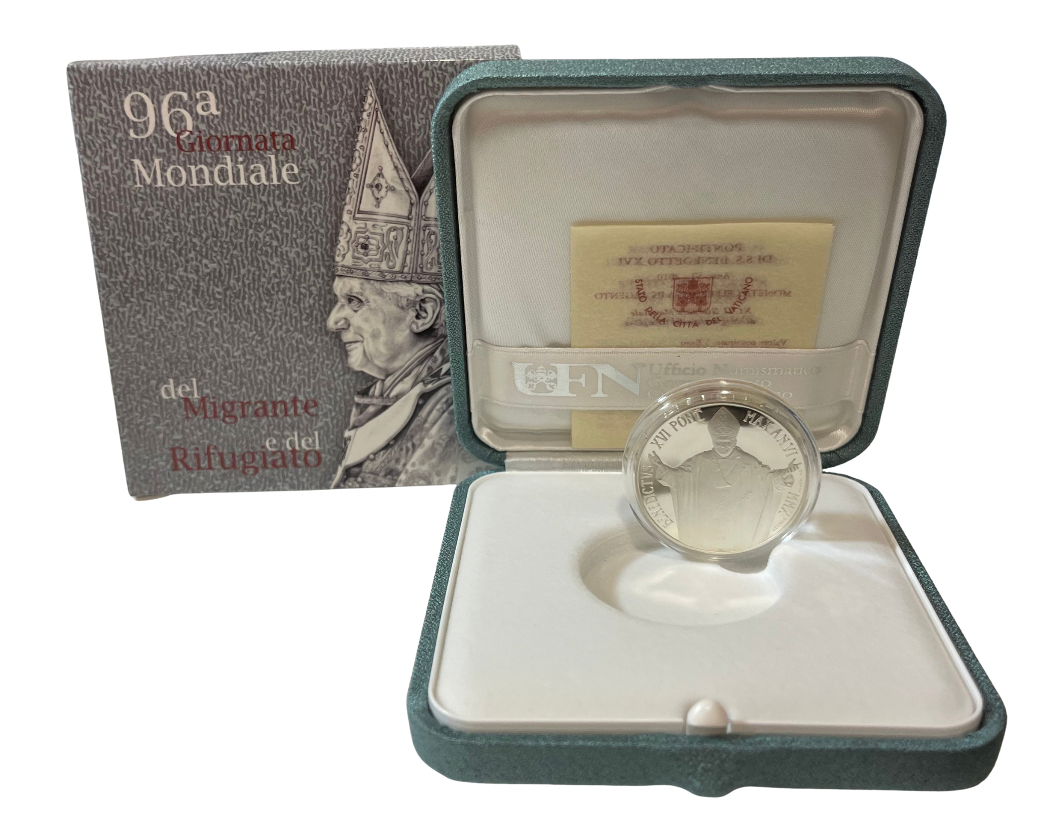 Vaticano 5€ Dia Mundial dp Emigrante e do Refugiado 2010