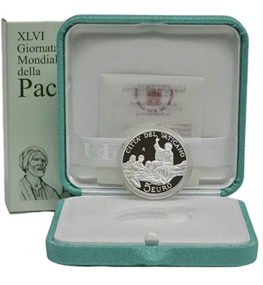 Vaticano 5€ Dia Mundial da Paz 2013