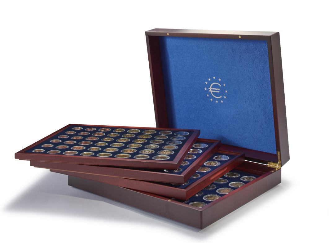 Estojo Volterra com 4 Tabuleiros para Séries do Euro