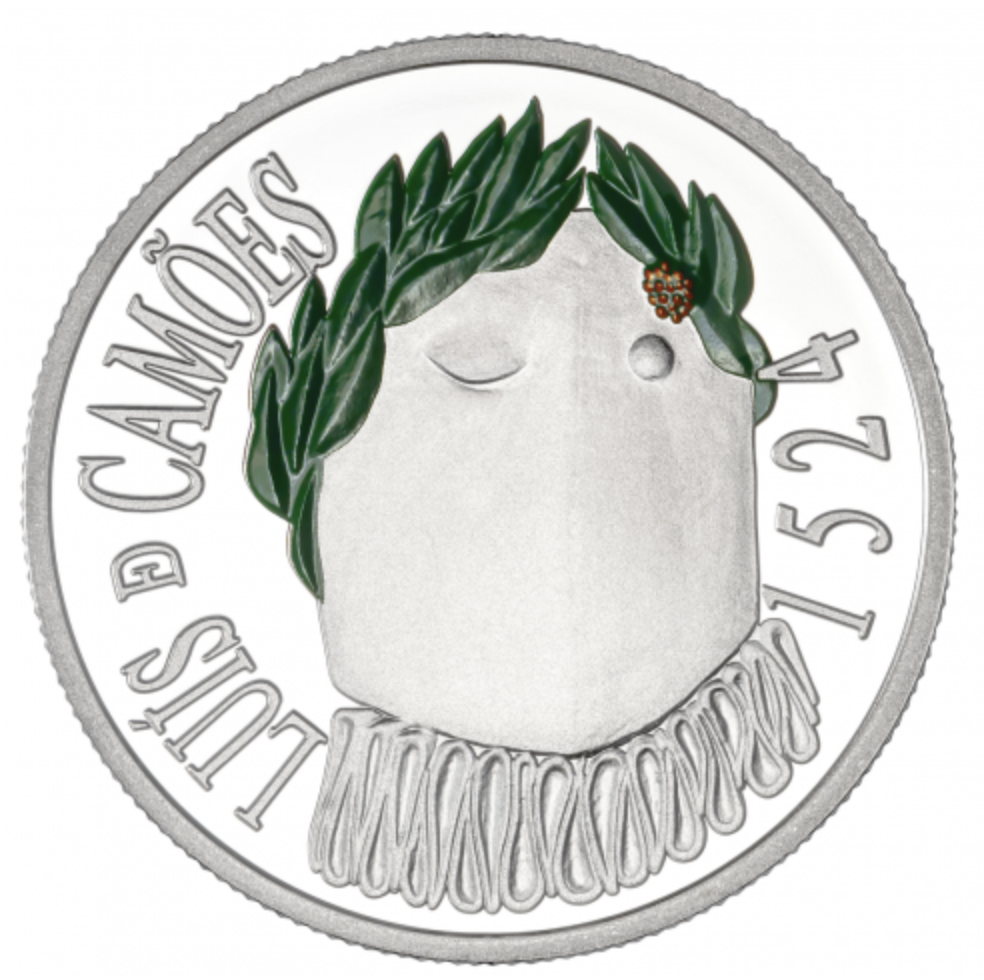  Portugal 5€ 500 Anos do nascimento de Luís Vaz de Camões 2024 Prata Proof