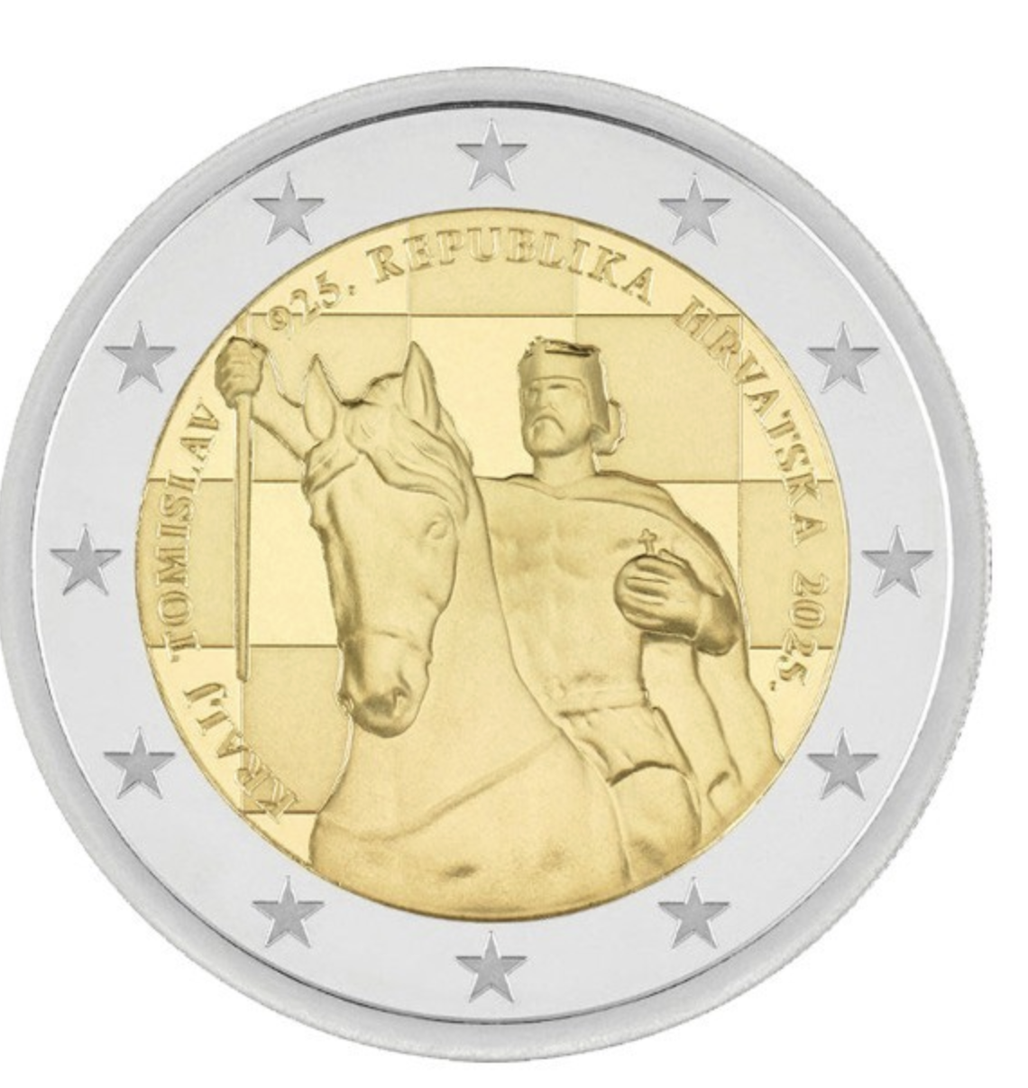 Croacia 2€ Rei Tomislav 2025