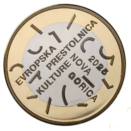 Eslovénia 3€ Cidade Nova Gorica 2025
