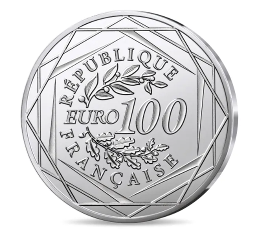 França 100€ Odisseia Espacial de Thomas Pasquet - A Terra 2025