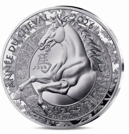 França 10€ Ano do Cavalo 2026 Proof
