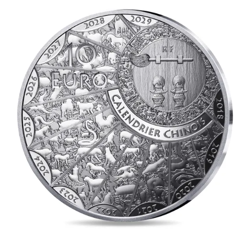 França 10€ Ano do Cavalo 2026 Proof