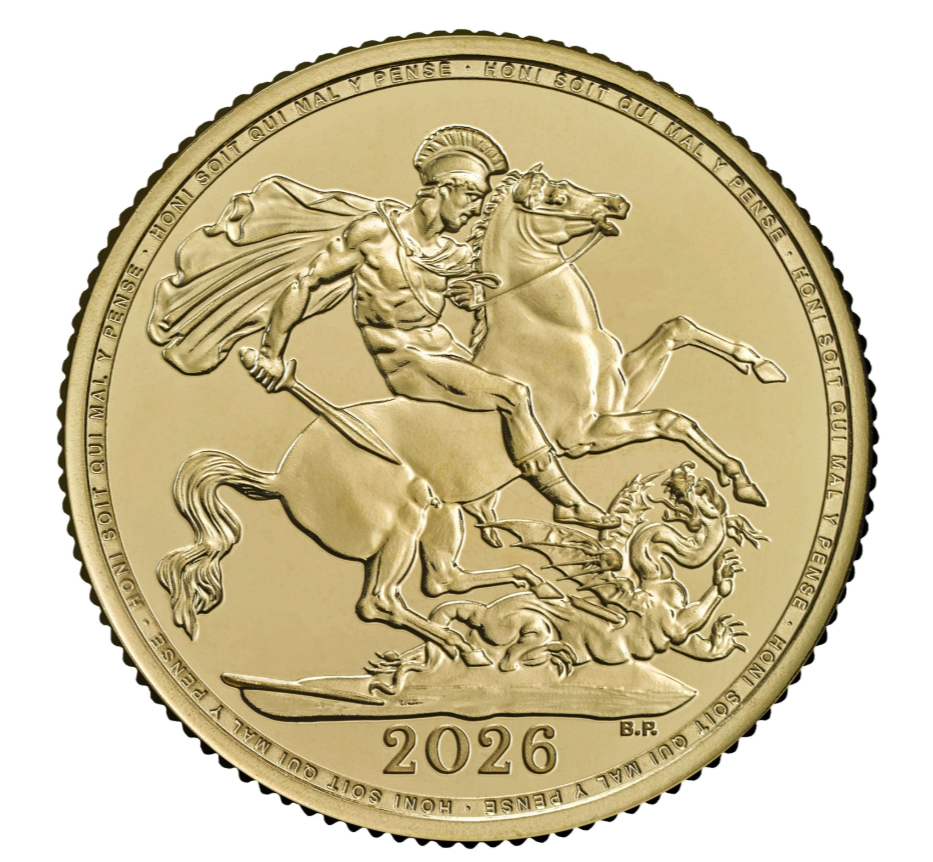 UK Libra (Sovereign) Carlos III 2026 Ouro 