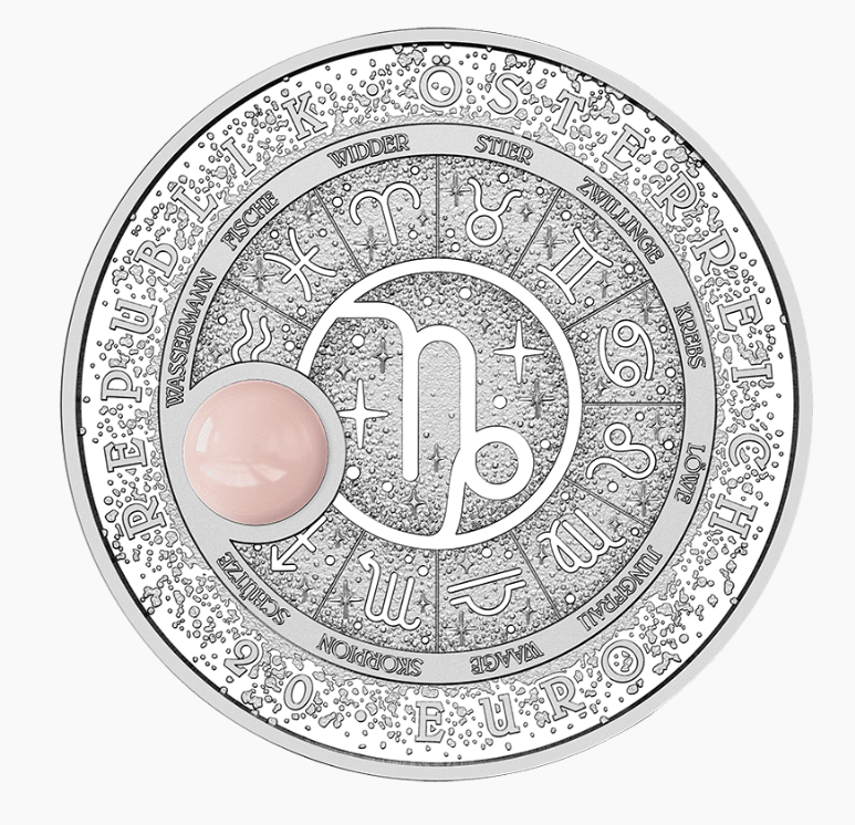 Áustria 20€ Capricórnio 2025 