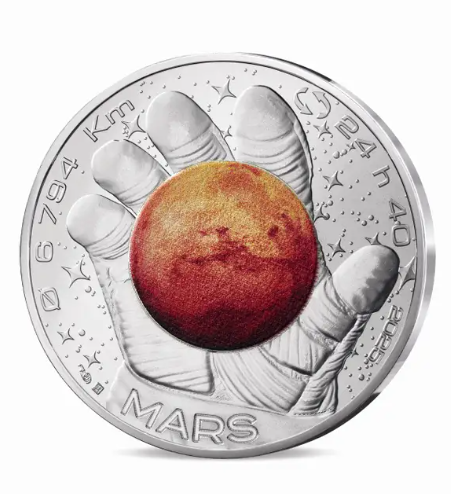 França 10€ Odisseia Espacial de Thomas Pasquet - Marte 2025
