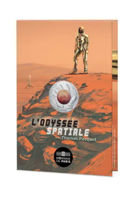 França 10€ Odisseia Espacial de Thomas Pasquet - Marte 2025